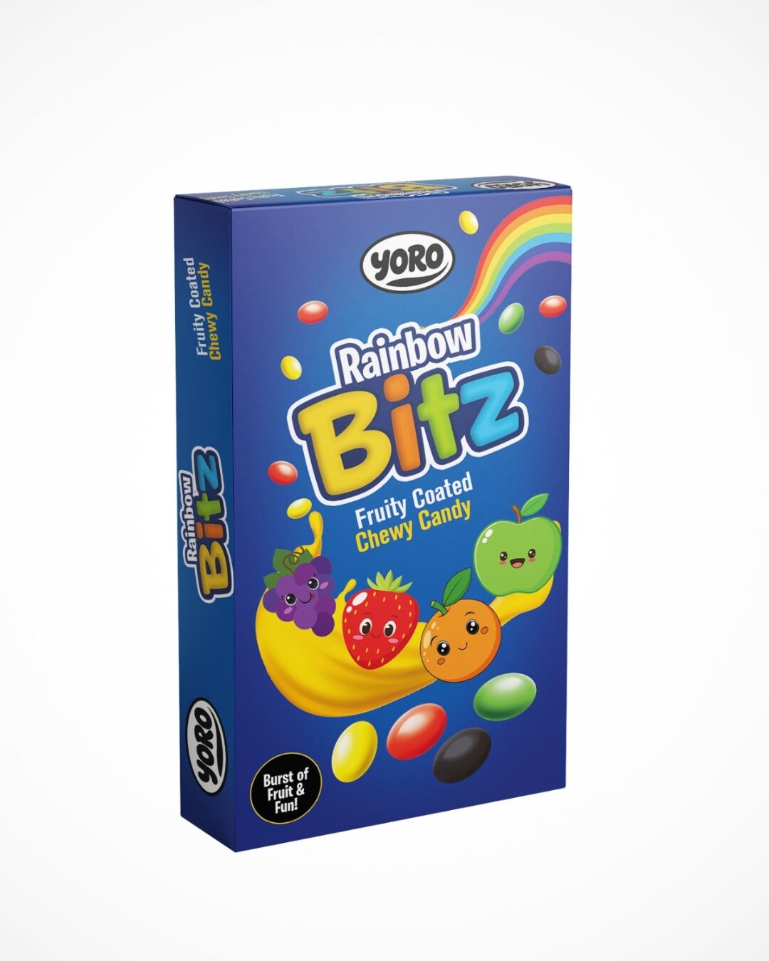 Rainbow Bitz – Fruity Coated Chewy Candy